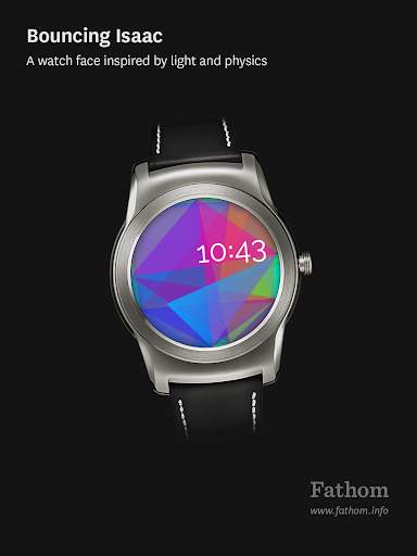 Bouncing Isaac: Watch Face screenshot 1