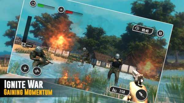 Sniper Shooting War : FPS Shooting War Games screenshot 1