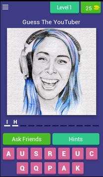Guess the Youtuber on a Portrait screenshot 1