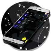 Sms Black Themes icon