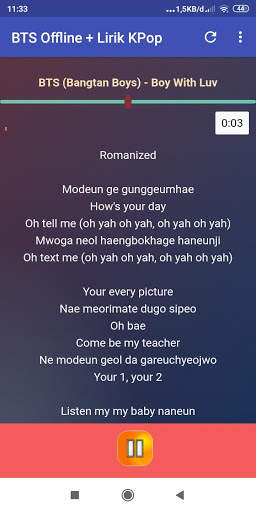 BTS - Offline All Best Song   Lyrics KPop screenshot 2