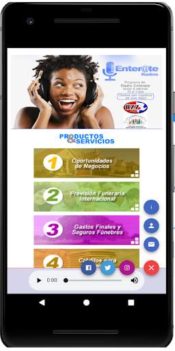 Enterate Radios screenshot 2