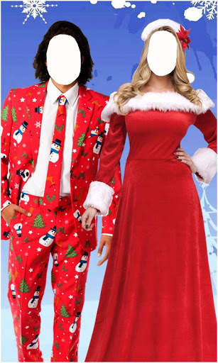 Christmas Couple Photo suits New Free screenshot 1