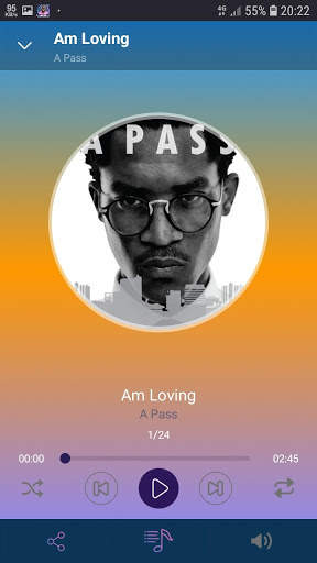A Pass songs, offline screenshot 1
