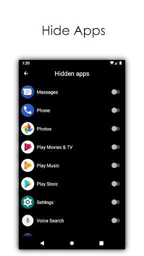 Black Launcher - Simple and Battery Friendly screenshot 6