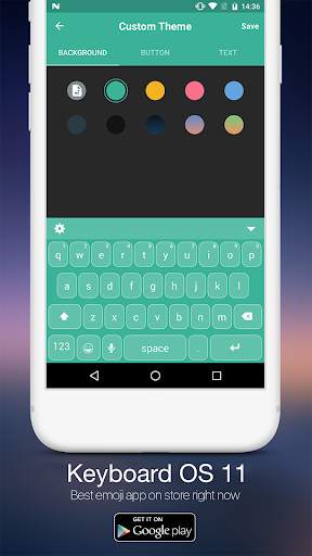 Keyboard OS 11: Keyboard Emojis, Stickers, Theme screenshot 3
