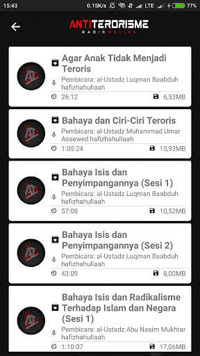 Radio Anti Terorisme screenshot 4