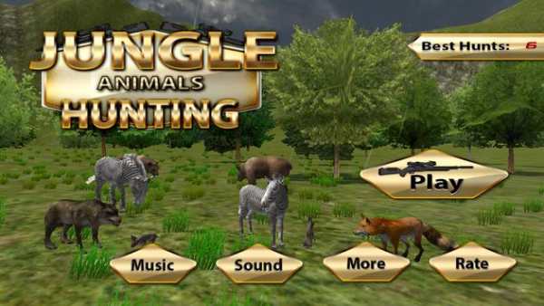 Jungle Animals Sniper Hunting screenshot 1