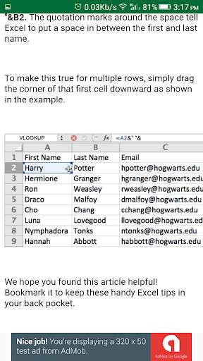 Learn MS Excel Offline screenshot 5