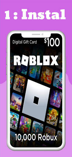 Robux Giftcard Skin for Roblox screenshot 1