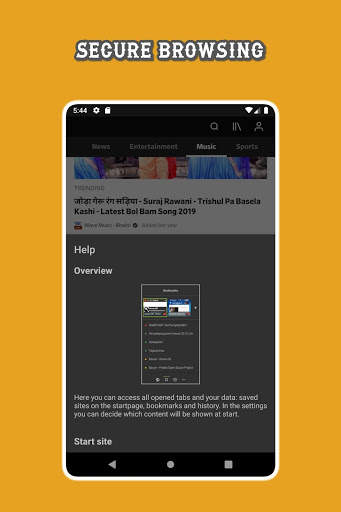 UccNew Mini Browser - Fast Browser Video Downloads screenshot 3