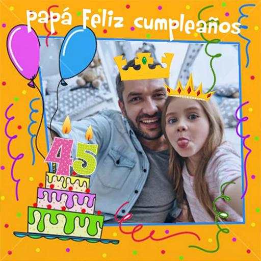 Feliz cumpleaños 🎂 con nombre y foto screenshot 8
