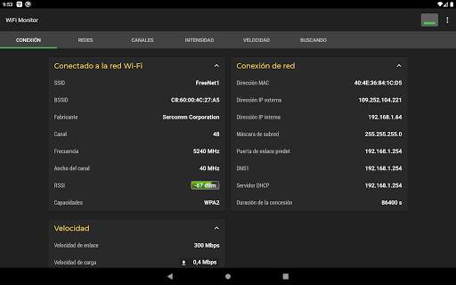 WiFi Monitor: analizador de redes Wi-Fi screenshot 7