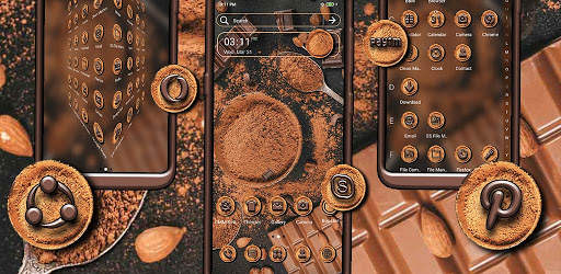 Chocolate Launcher Theme screenshot 6