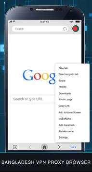 VPN Bangladesh , Proxy Browser - Unblock Sites screenshot 3