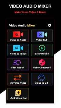 Video editor -Mp3 converter,Trim,reverse,Fast slow screenshot 1