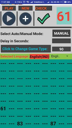 Housie/ Bingo/Tambola Number Caller App screenshot 2