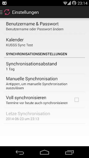 KUSSS Sync скриншот 3