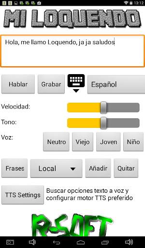 My Loquendo screenshot 6