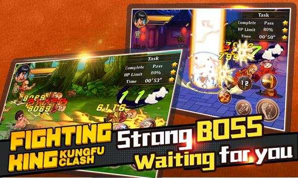 Fighting King : Kungfu Clash Lite скриншот 2