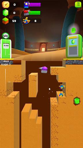 Ground Digger: Lava Hole Drill screenshot 5