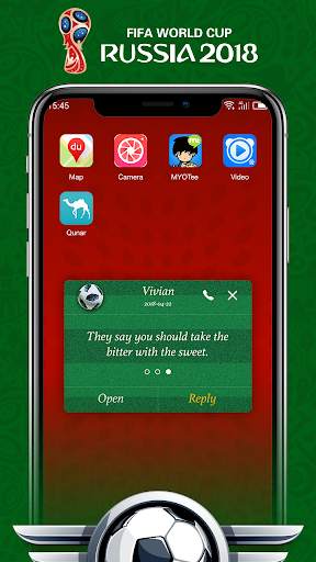 2018 World Cup - Sms, Sport theme screenshot 5