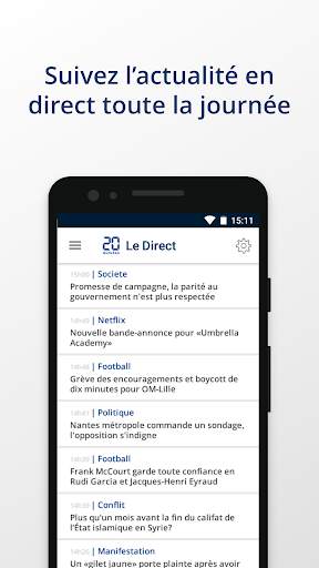 20 Minutes Lite - Actualités en continu screenshot 2