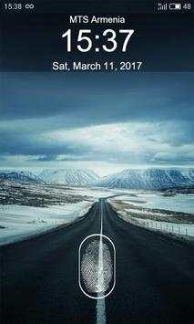 Layar kunci sidik jari Prank screenshot 2