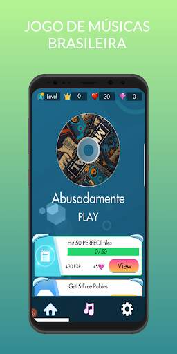 Piano Tiles MÚSICAS BRASILEIRA screenshot 3