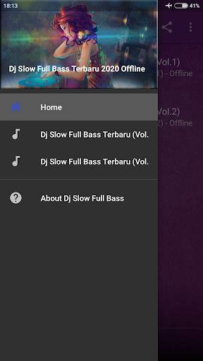 Dj Slow Full Bass Terbaru 2020 Offline screenshot 1