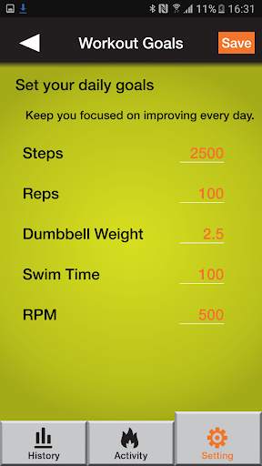 Karrimor SportsPal screenshot 5