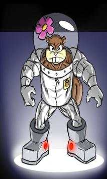 Sandy Cheeks Adventure 2D Funny Game To Play😂 screenshot 3