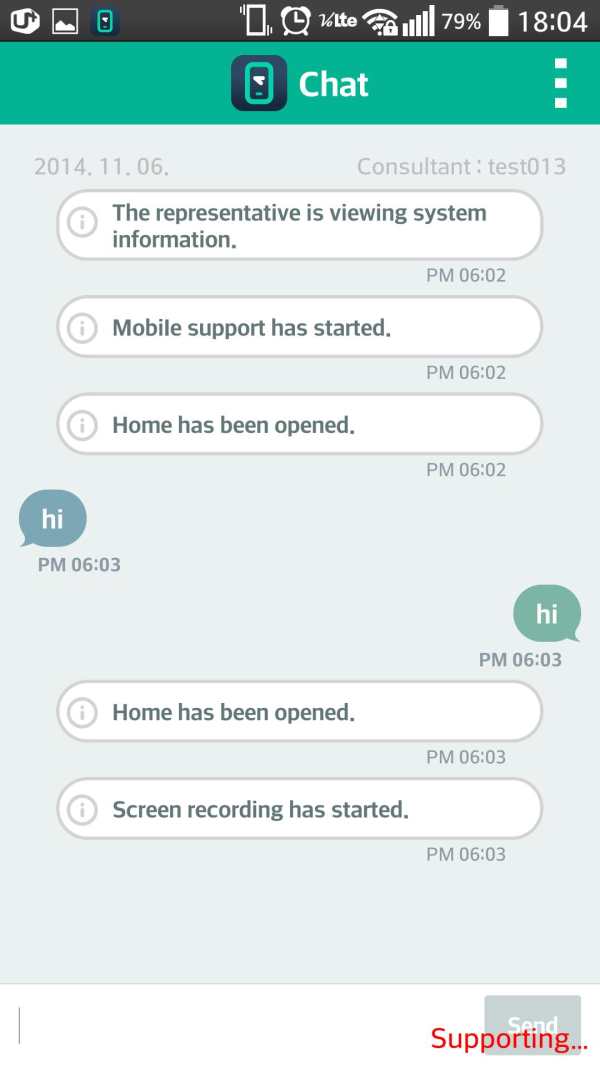 MobileSupport for SAMSUNG 2 تصوير الشاشة