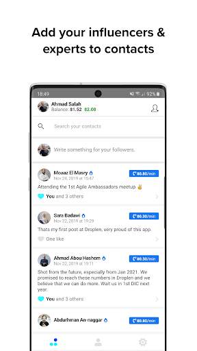 Droplen - Calling App for Professionals screenshot 4