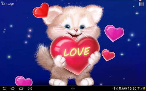 Cute Cat Live Wallpaper screenshot 5