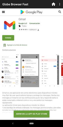 Globe Browser Fast screenshot 2