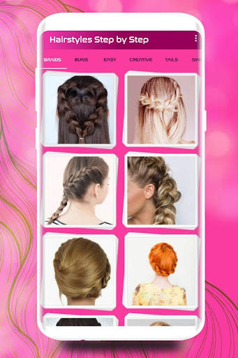 Hairstyles Step by Step DIY screenshot 1