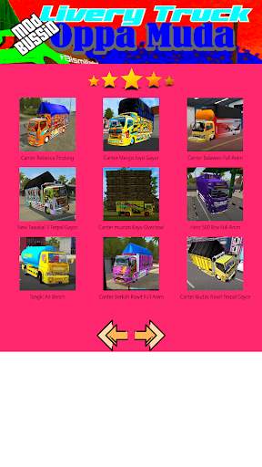 Download Mod Truk Oppa Muda Bussid Terpal Segitiga screenshot 3