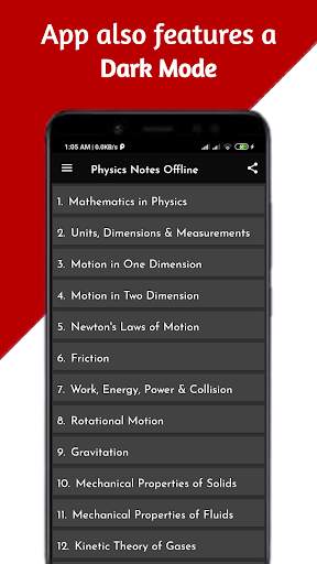 Physics Notes for JEE and NEET Offline screenshot 2