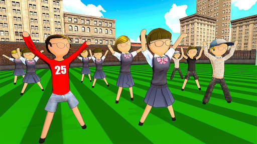Stickman High School Girl Game screenshot 3