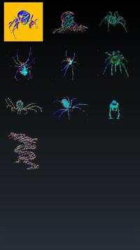 Glow Photo Spider Camera screenshot 2