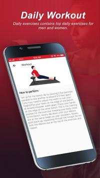 Daily Workout :- Home exercise screenshot 4