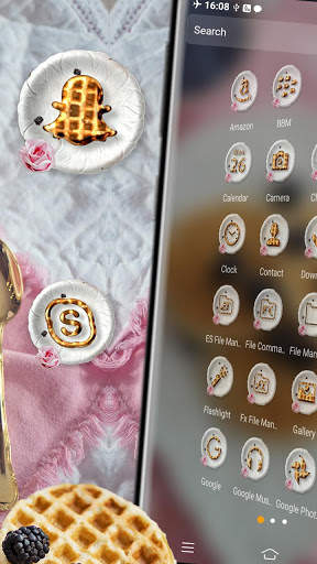 Waffles Breakfast Theme screenshot 3