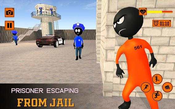 Stickman Grand Prison Escape-Jail Break screenshot 2
