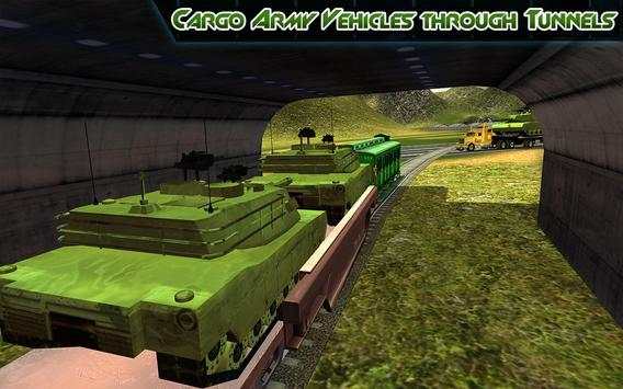 US Military Cargo Train Simulator: Railroad Game screenshot 10