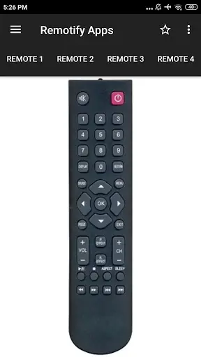 Remote Control For MICROMAX TV screenshot 1