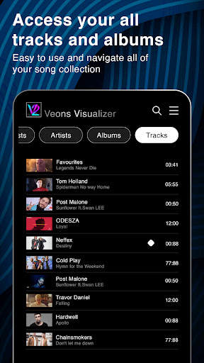 Veons Music Player Visualizer screenshot 3