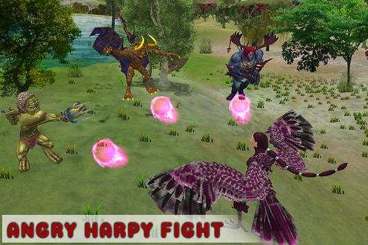 Scary Harpy 3D Jungle Sim screenshot 18