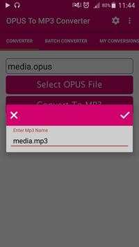 Super Converter : OPUS To MP3 screenshot 3