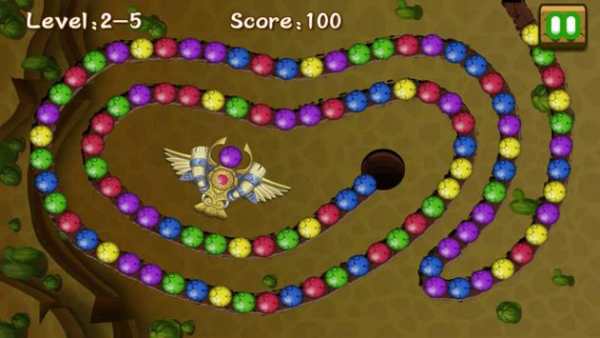 Jungle Marble Blast screenshot 1